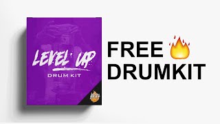 FREE DRUM KIT 20212022 🔥 Free Trap Drum Kit 20212022 l quotLEVEL UPquot By Exclusive Heat [upl. by Hiett948]