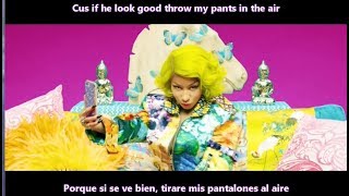 BTS  IDOL Feat Nicki Minaj MV Sub Español  Hangul  Rom HD [upl. by Cirre]