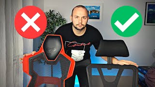 I Bought a New Chair Ticova Ergonomic Office Chair Overview [upl. by Amjan761]