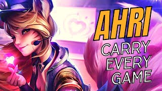 LEARN TO CARRY WITH AHRI  Ahri Ranked Gameplay [upl. by Hasan621]