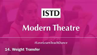 ISTD  Modern  Intermediate  14 Weight Transfer [upl. by Bogoch]