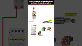 Limit and selector switch wiring diagram [upl. by Henryk]