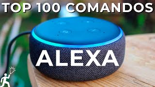 TOP 100 COMANDOS ALEXA  O QUE A ALEXA PODE FAZER NA PRÁTICA [upl. by Gascony]