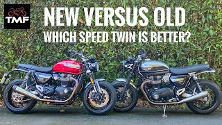 New Triumph Speed Twin  How does it compare to the old bike [upl. by Krys]