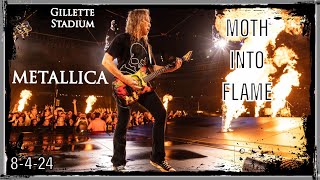 Metallica Rocks Gillette Stadium Moth Into Flame M72 World Tour Live 2024 metallica [upl. by Dagna]