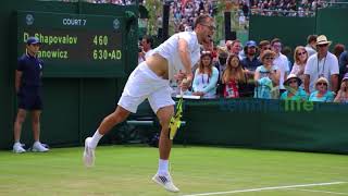 Denis Shapovalov  Wimbledon 2017 [upl. by Nyvar759]