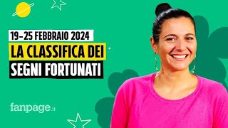 Oroscopo la classifica dei segni più fortunati della settimana dal 19 al 25 febbraio 2024 [upl. by Nertie]