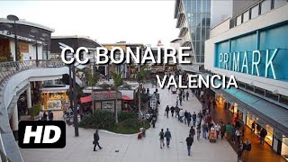 Centro comercial Bonaire Valencia I Walking Tour Spain HD I bonaire visitvalencia aldaya [upl. by Cusack800]