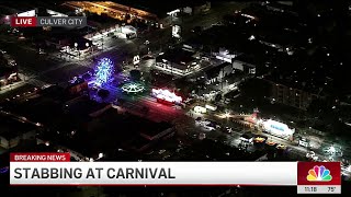 Deadly stabbing at Culver City carnival [upl. by Enrobso899]