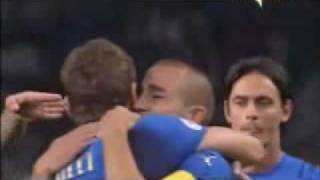 Sweet moment of Totti and Cannavaro at World Cup celebration [upl. by Saturday923]