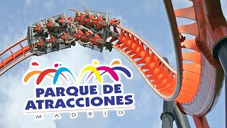 🎢 PARQUE DE ATRACCIONES Madrid 2024 4K ✅ ¡¡Todas las Atracciones España [upl. by Chema]