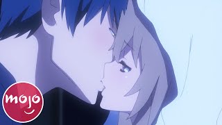 Top 10 Best First Kisses in Anime [upl. by Izmar]