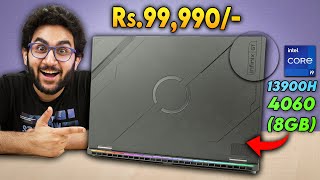 RTX 4060 Light Weight Gaming Laptop Under Rs 1 Lakh  Infinix GT Book i913900H [upl. by Woodford]