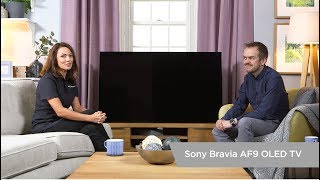 Sony BRAVIA AF9 Smart 4K Ultra HD HDR OLED TV  Expert Video  Currys PC World [upl. by Ttessil]