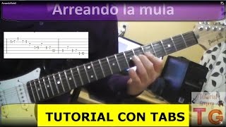 COMO TOCAR ARREANDO LA MULA TUTORIAL CON TABS [upl. by Puduns]