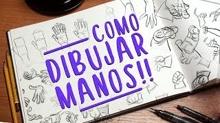 ★ CÓMO DIBUJAR MANOS  TUTORIAL  MILI KOEY [upl. by Adeirf]