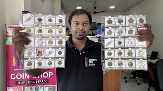 Indian Rain Drop Coins with Coin Sheets  Full collection [upl. by Rebba]