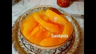 الوصفة الاصلية لمعجون البرتقال confiture doranges de grand mère [upl. by Anaeerb]