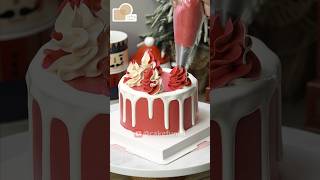 Merry Christmas Cake Ideas Part 36  shorts cake merrychristmas cakefun vuongtroncake [upl. by Nylicaj]