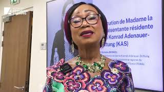 La députée Euphrasie Nguessan épse Yaméogo nous parle de son rôle dans la promotion de la paix [upl. by Adnauqal984]