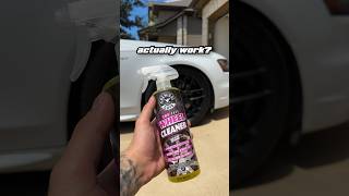 Does this wheel cleaner work 🧼 audi cartok chemicalguys [upl. by Edgell]