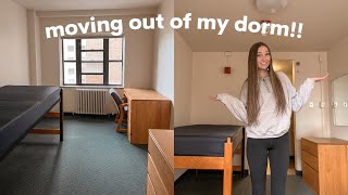 moving out of my dorm  lothrop hall [upl. by Artema]