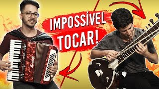 7 INSTRUMENTOS IMPOSSÍVEIS de TOCAR 🥁 🤔 [upl. by Girvin]