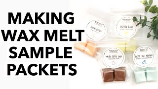 I Made Wax Melt Sample Packs And Handed Them Out To People  Talking About Fear Of Rejection  VLOG [upl. by Granese]