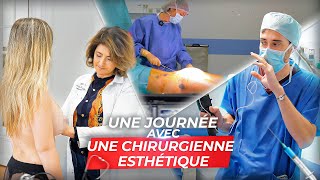 Une journée avec une chirurgienne esthétique [upl. by Sansen576]