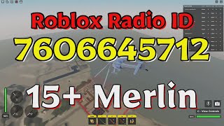 Merlin Roblox Radio CodesIDs [upl. by Mccord]