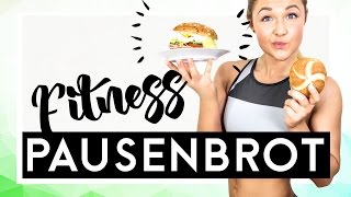 Fitness Pausenbrot  Gesunde Snacks to go  Sophia Thiel [upl. by Llesram]