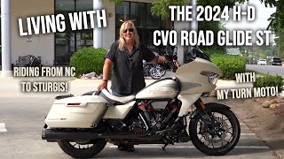 LIVING WITH a CVO Road Glide ST  Ride and Review from STURGIS to NC [upl. by Zia]