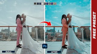 Faster Way to Edit amp Color Grade Wedding Photos In Photoshop – Save Hours Instantly [upl. by Ajaj]