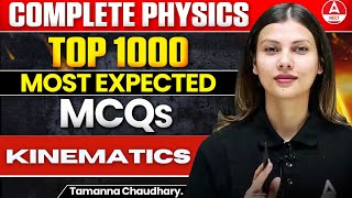 Kinematics Class 11 Physics  Most Important Questions for NEET 2024 Tamanna Chaudhary [upl. by Ogata]