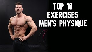 The Best Exercises for a Mens Physique Competitor [upl. by Kei]