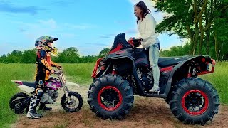 Den y sus Aventuras en Moto  Motos para niños [upl. by Anassor334]