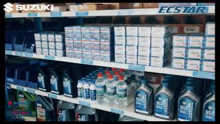 ALWAYS USE  SUZUKI GENUINE PARTS amp  OIL [upl. by Orips]