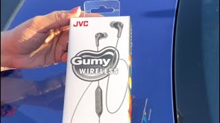 4K  JVC Gumy Wireless Headphones 🎧  HAFX9BTB  🎁 Unboxing 🎁 [upl. by Ashton]