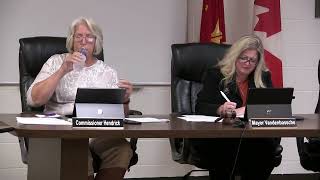 Marine City Commission Meeting Thurs July 25 2024 [upl. by Adnoek]