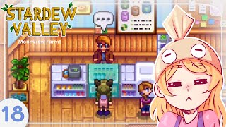 No one likes Pierre  Stardew Valley Moonview Farm 18 [upl. by Annohs]