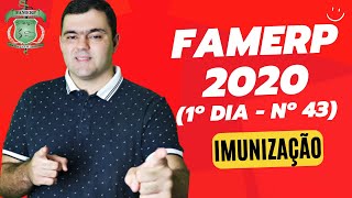 FAMERP 2020  1º DIA Questão 43  Não é indicado que mulheres gestantes [upl. by Enelahs]