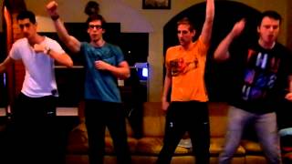 Xbox 360 Kinect  Just Dance 4  One Direction  What makes you beautiful [upl. by Narcis]