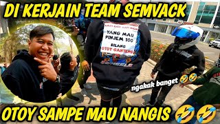 NGAKAK‼️ TEAM SEMVACK NGERJAIN OTOY SEHARIAN🤣🤣 [upl. by Wilscam]