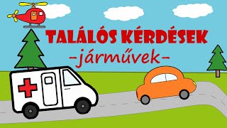 Találós kérdések  Járművek [upl. by Gebhardt]