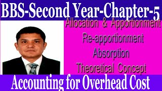 BBS2ndYearAccounting for Overhead CostChapter5Theoretical ConceptTheory [upl. by Chiang]