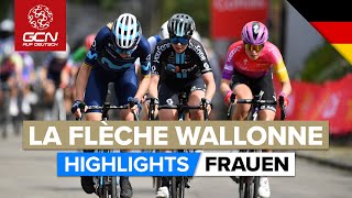 La Flèche Wallonne 2022 Highlights der Frauen [upl. by Ileyan]