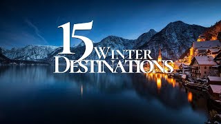 15 Best Places in Europe in Winter 2024  European Winter Destinations [upl. by Moskow]