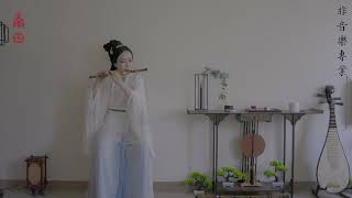 Gui Yunji  Chinese Flute  Moon in Ones Cup 【Genshin Impact】 [upl. by Haimerej979]