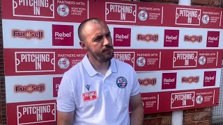 AFCRDTV PostMatch Reaction 202425  NPL Midlands Division Lye Town H [upl. by Nodnarb]