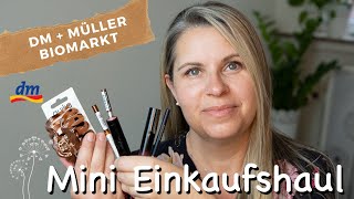 DROGERIEHaul 🦋 Müller DM amp Biomarkt 🦋 Tagaustagein [upl. by Rickart484]